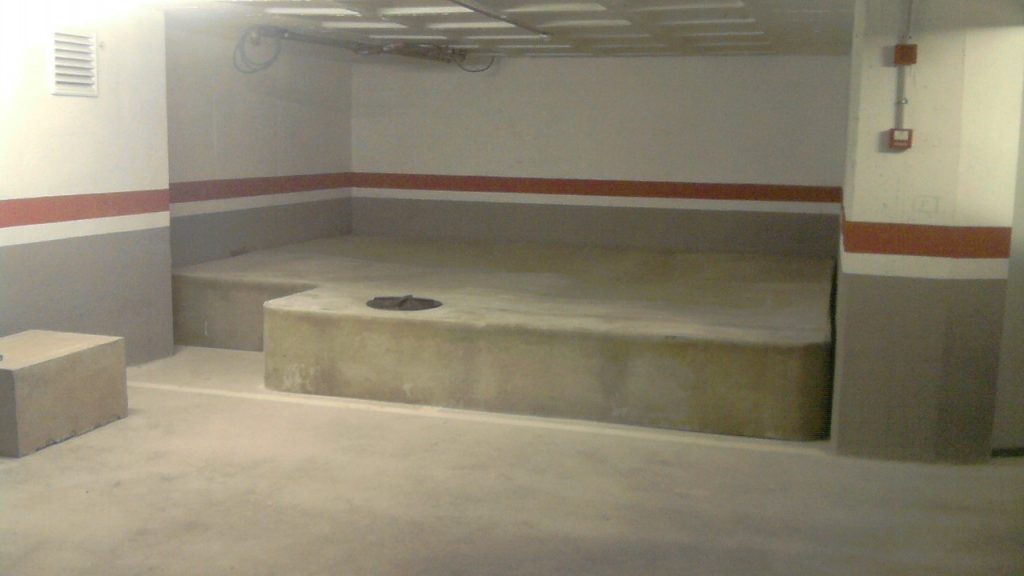 Depósito a medida contra incendios