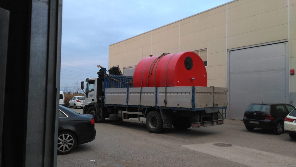 Depósito agua contra incendios