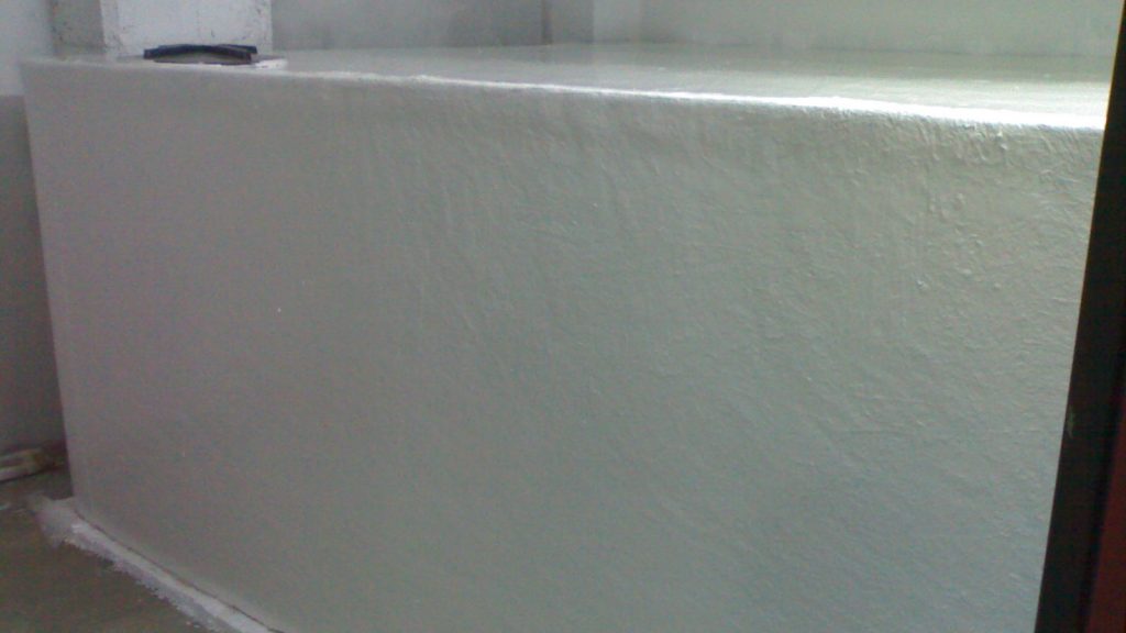 Depósito contra incendios in situ