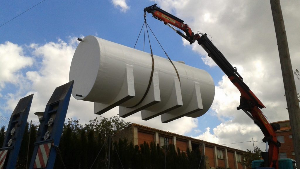 Depósito horizontal superficie 30m3