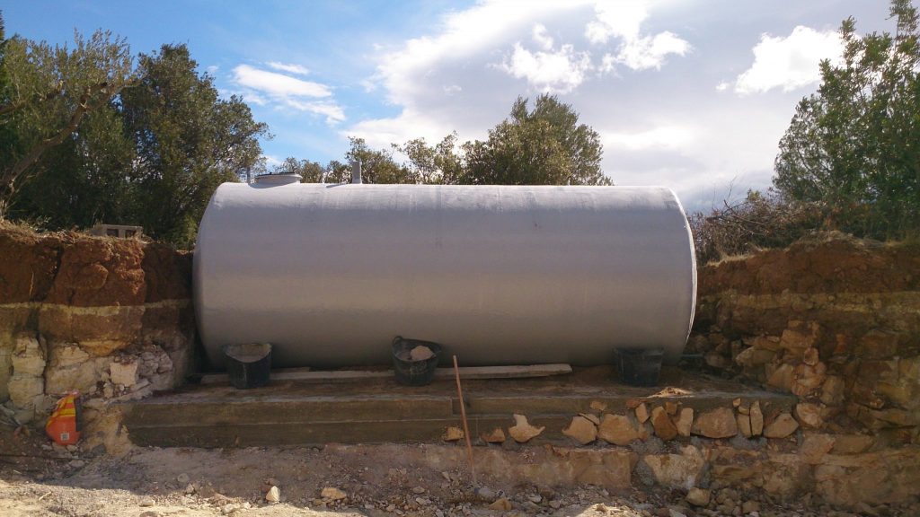 Depósito fibra horizontal