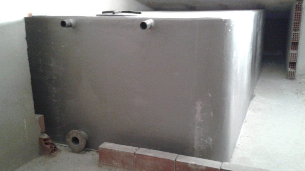 Depósito rectangular a medida