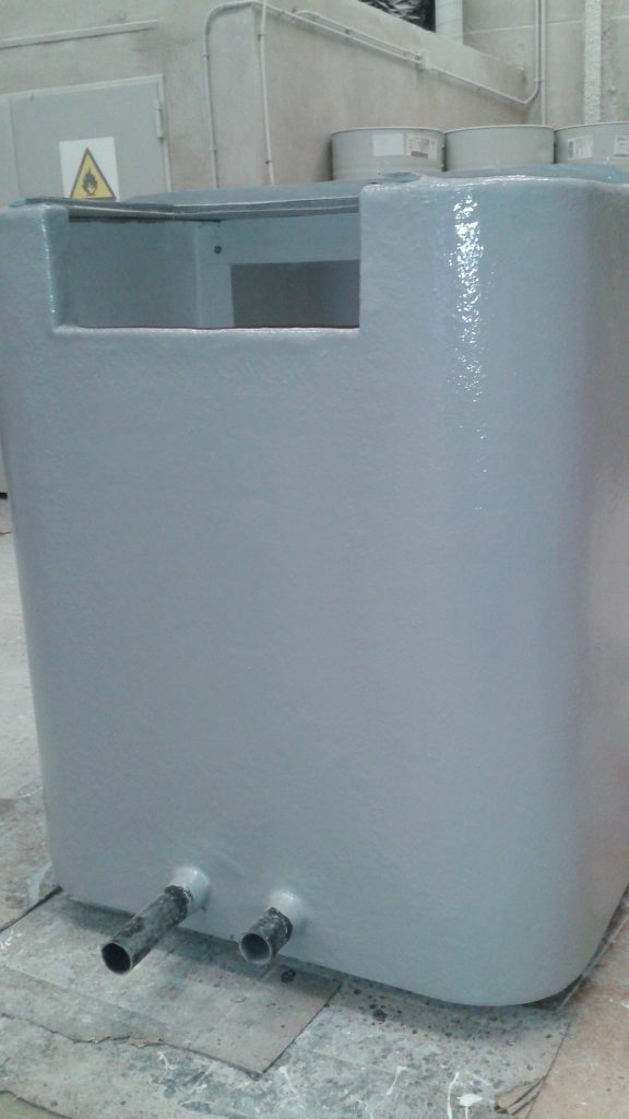 Depósito rectangular