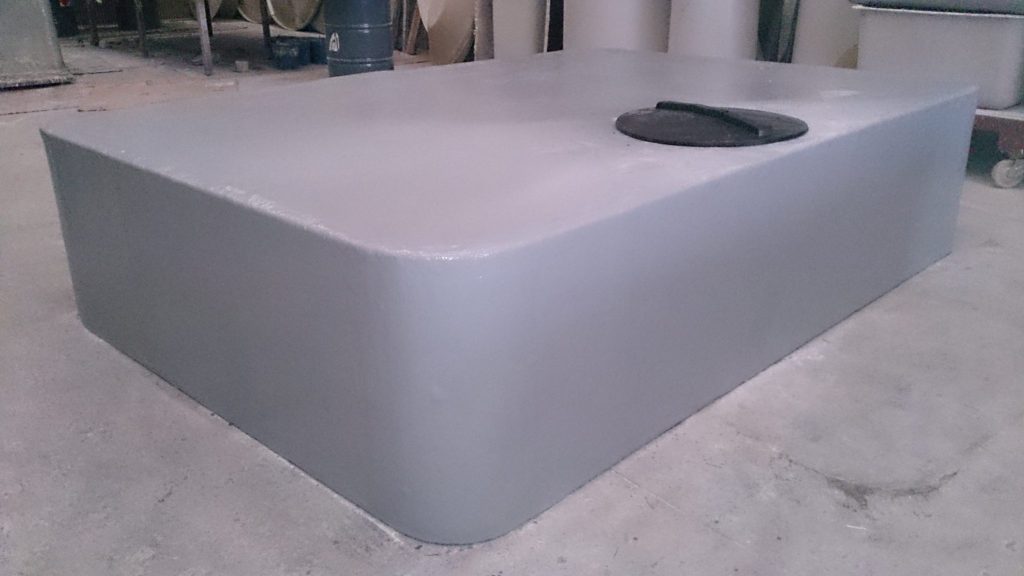 Depósito rectangular a medida