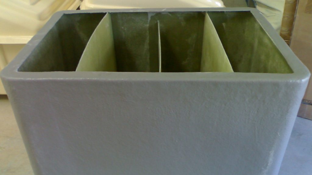 Depósito con separadores