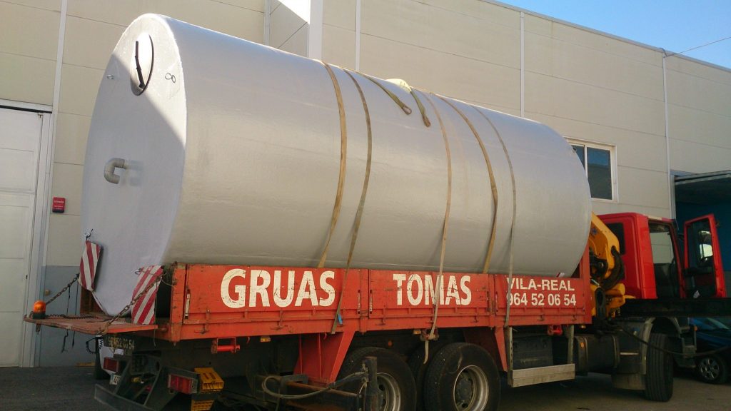 Depósito agua contra incendios