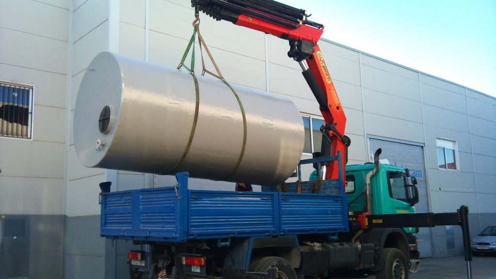 Depósito prfv enterrar